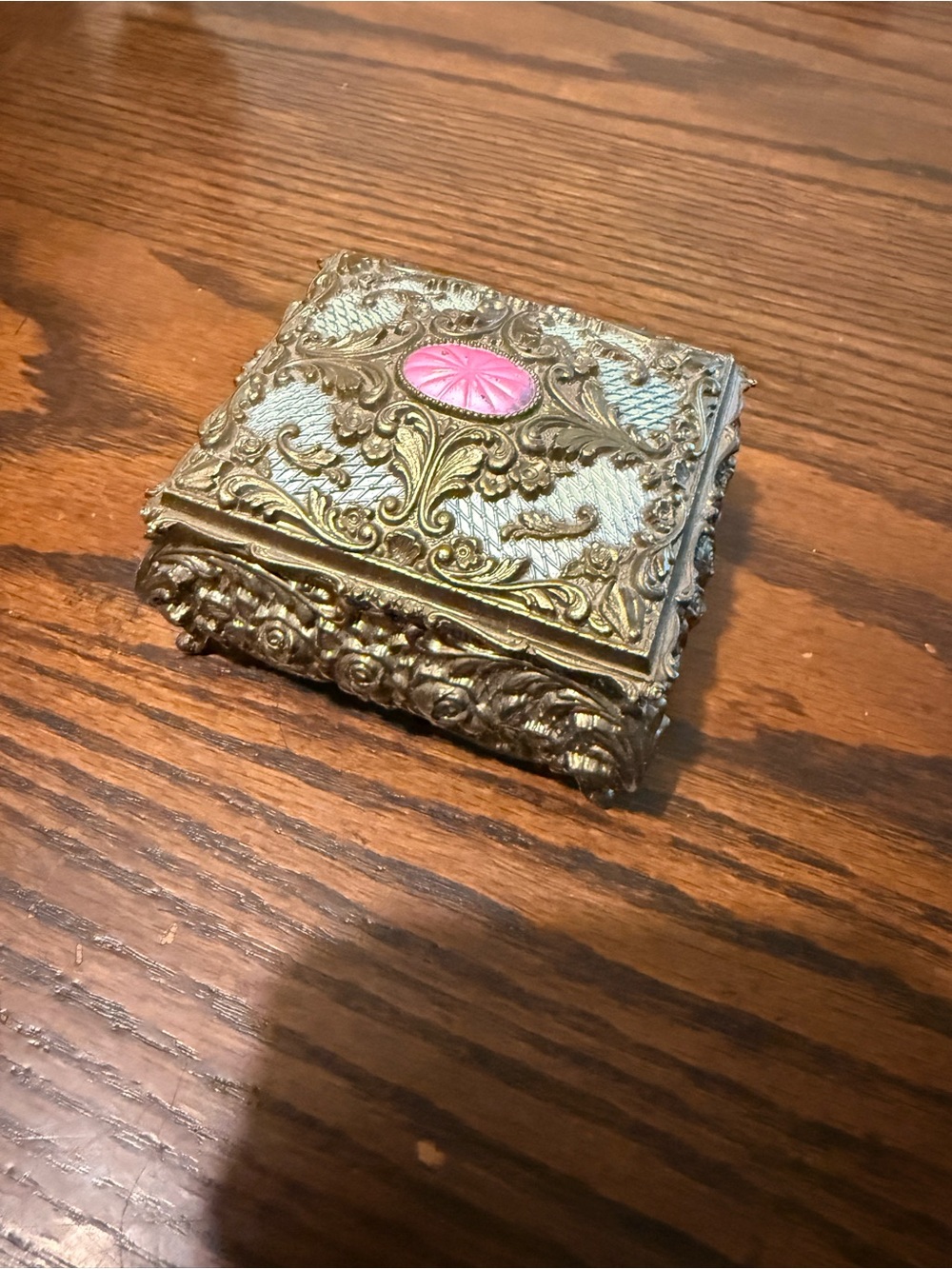 Vintage Trinket Jewelry Box